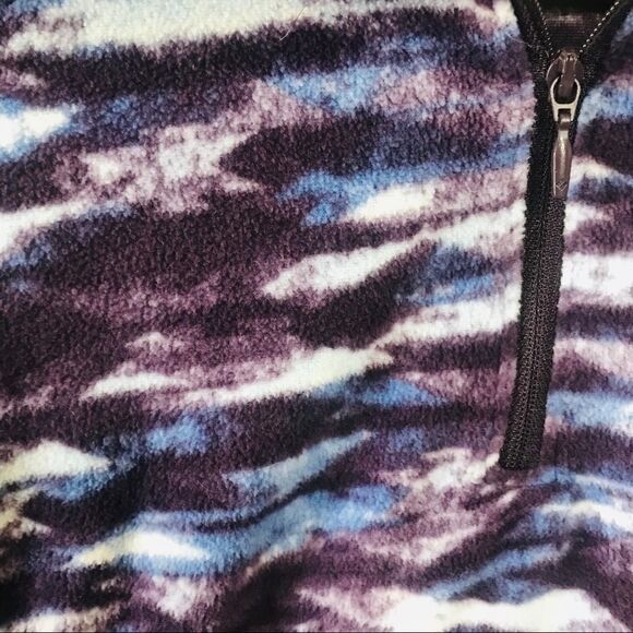 Columbia Purple 3/4 Zipper Fleece-XS‎ - Picture 3 of 11